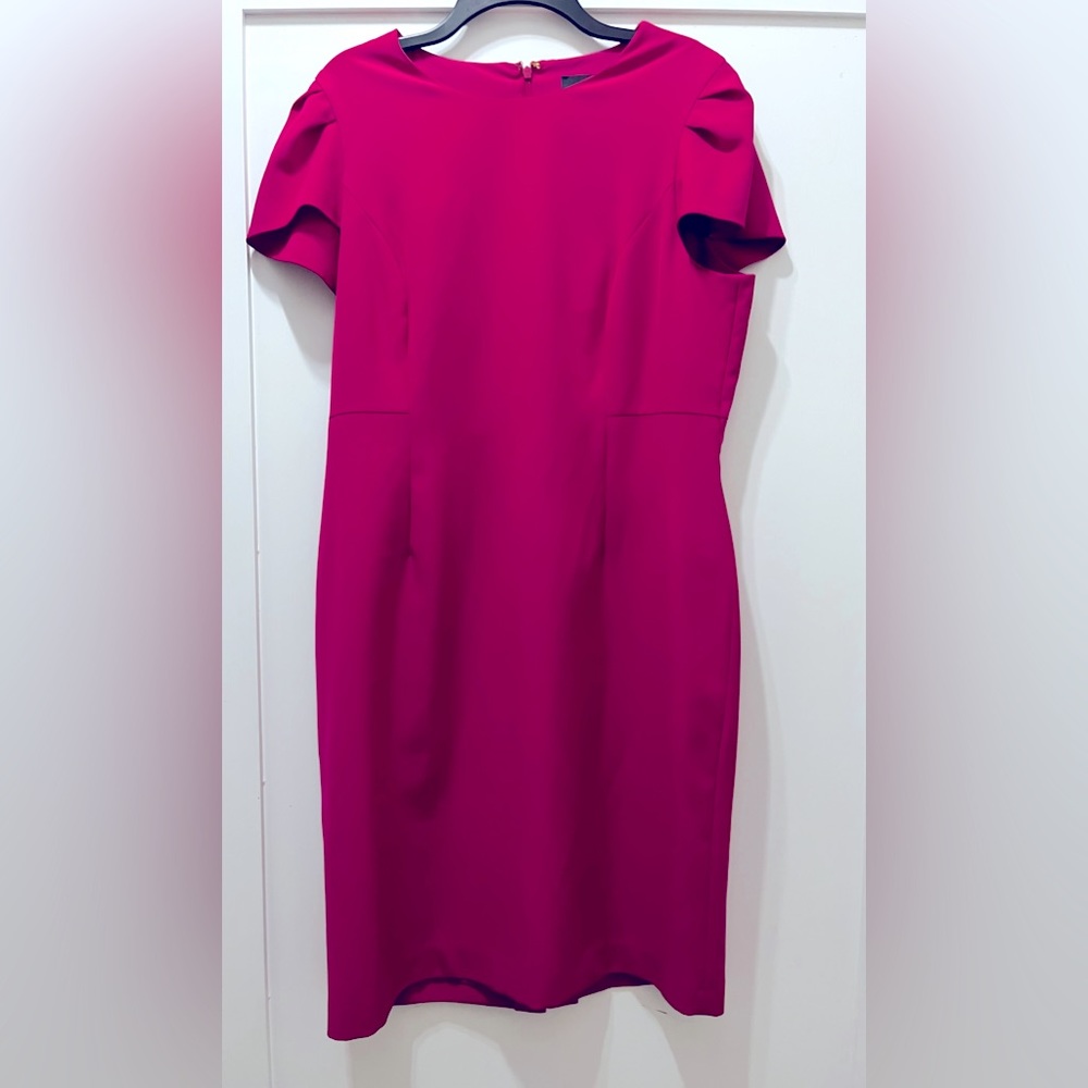 Deep fishing colored dress